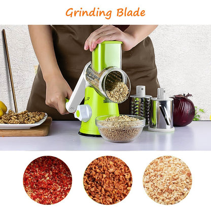 Multifunctional Rotary Mandoline Slicer Grinder
