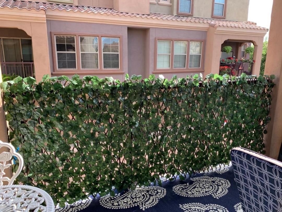 Expandable Faux Privacy Fence