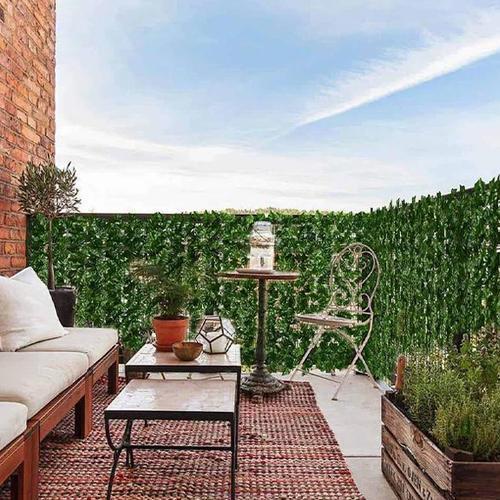 Expandable Faux Privacy Fence