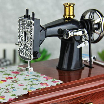 60% OFF!! Mini Sewing Machine Music Box
