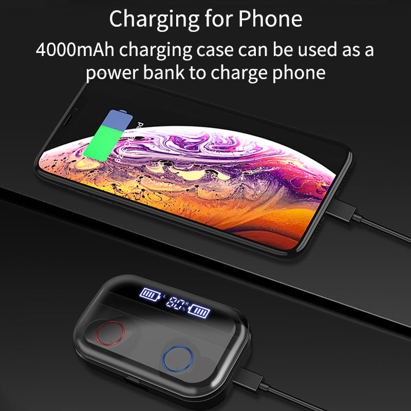 Ultimate Waterproof Smart Earbuds5.0 & Powerbank 2020