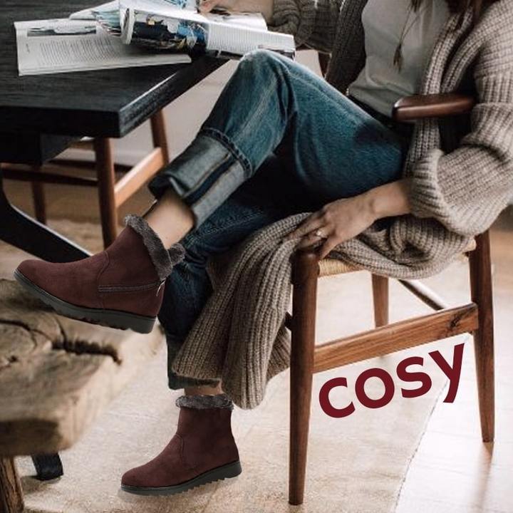 New Winter Plush Snow Boots