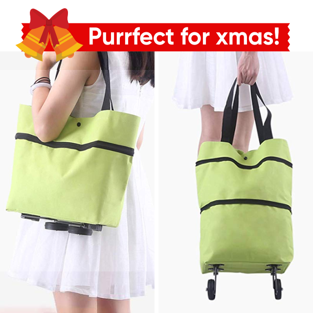 Shopping bag folding