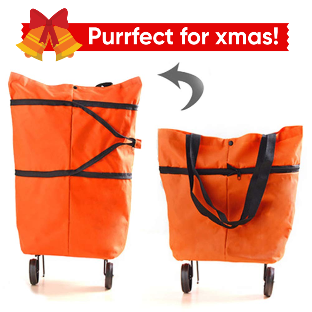 Shopping bag folding