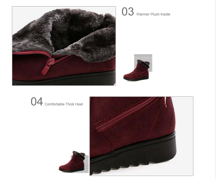 New Winter Plush Snow Boots