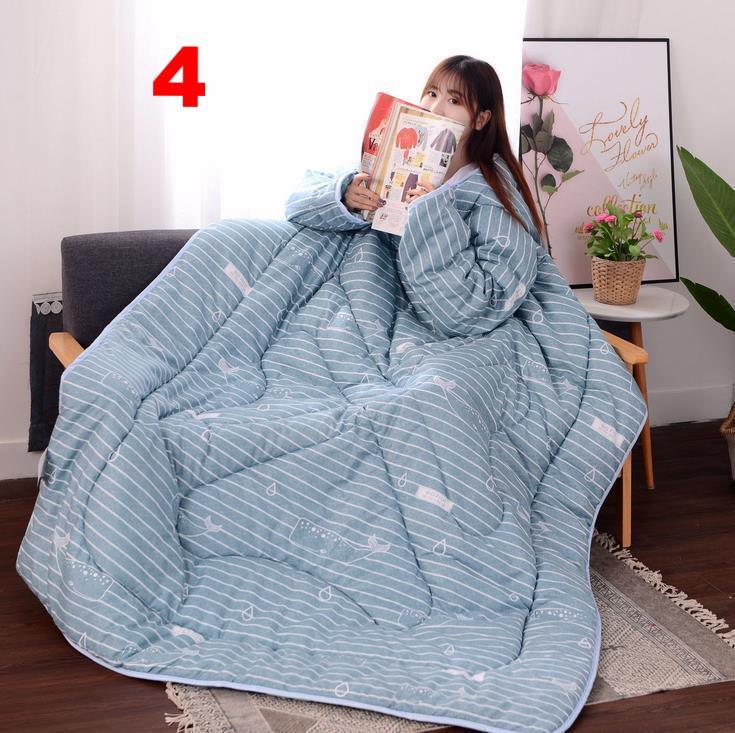 Lazy Quilt With Sleeves