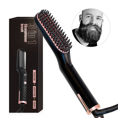 2020 NEW: Styling Multifunctional Hair Straightening Irons Beard kit