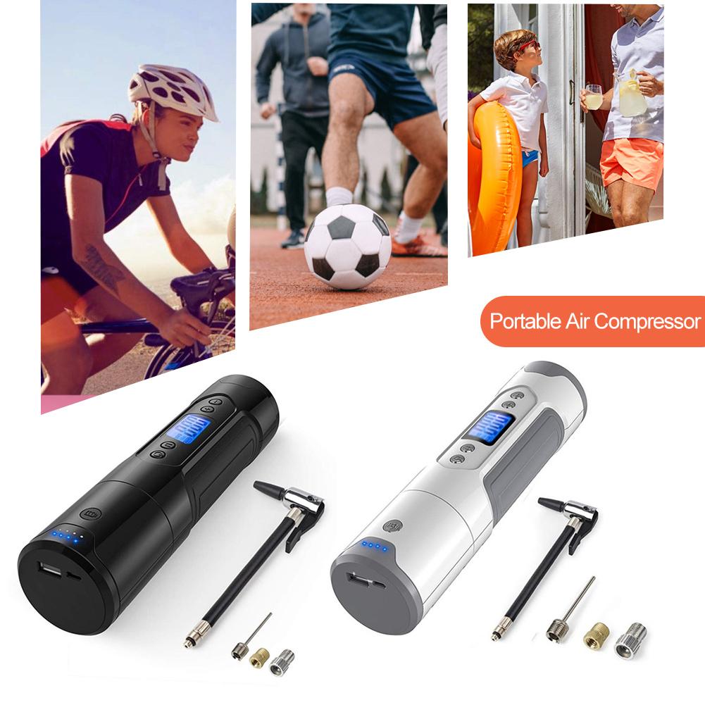 Portable Electric Air Pump With Digital Gauge LCD