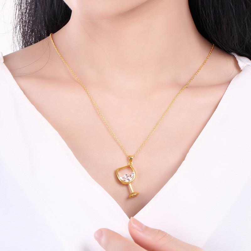 New Fashion Glass Necklace