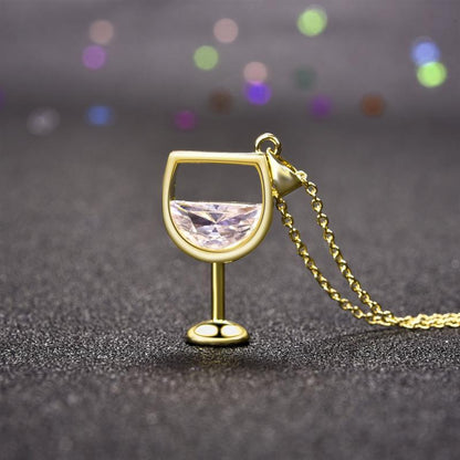 New Fashion Glass Necklace