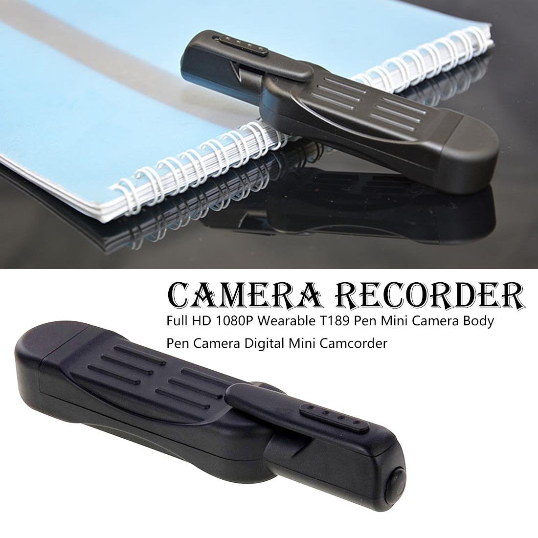 Pocket Pen Recorder™ | Record undetected photos and videos