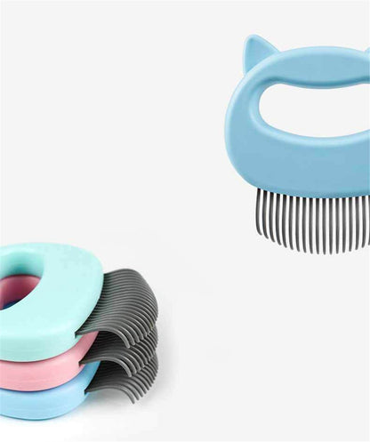 Pet Hair Removal Massaging Shell Comb
