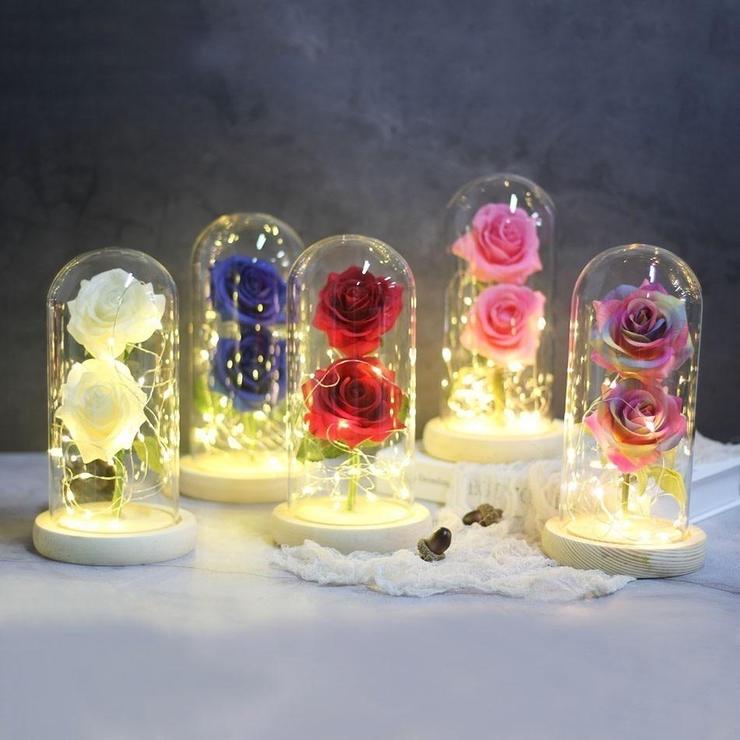 Christmas Valentine's Gifts LED Rose Lamps (Style 2)