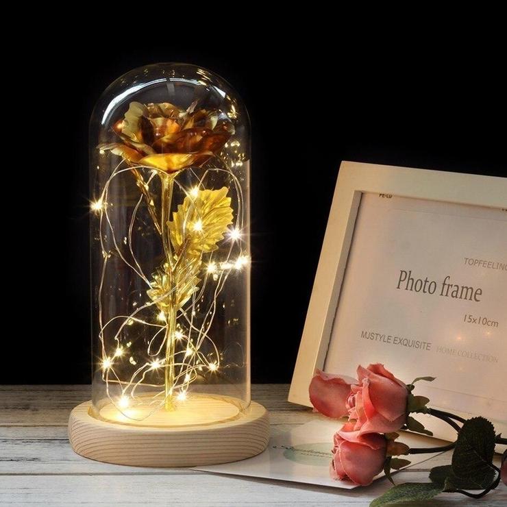 Christmas Valentine's Gifts LED Rose Lamps (Style 2)