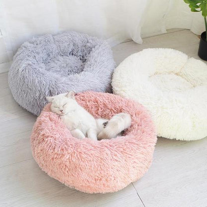Silky Donut Cat Bed