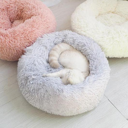 Silky Donut Cat Bed