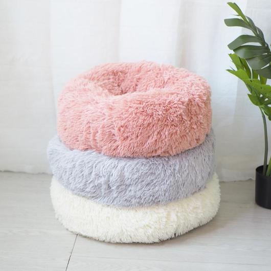 Silky Donut Cat Bed