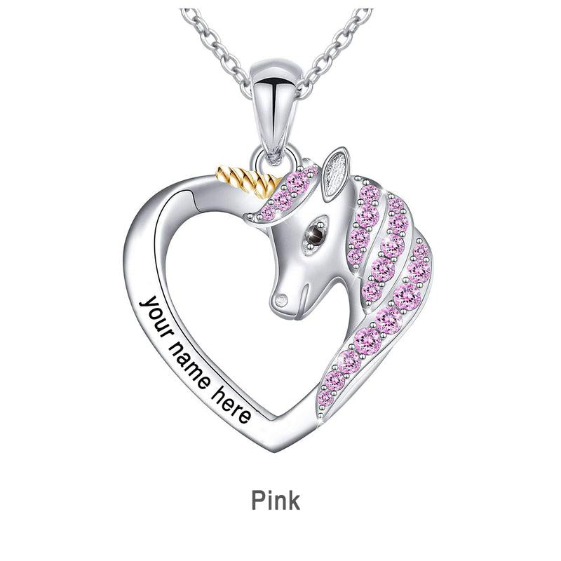 PERSONALIZED UNICORN NECKLACE