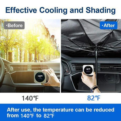 Hot Sale🔥Foldable Car Sun Umbrella-Block Heat UV
