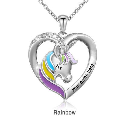 PERSONALIZED UNICORN NECKLACE