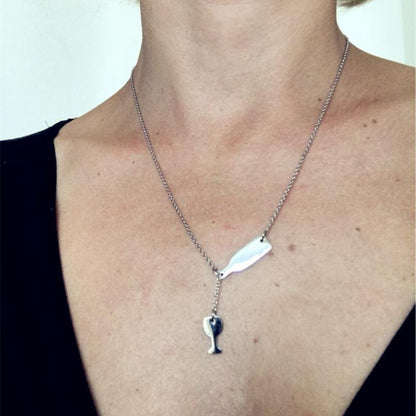 WINE BOTTLE AND GLASS