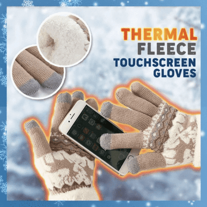 Extra-warm Fleece Touchscreen Gloves