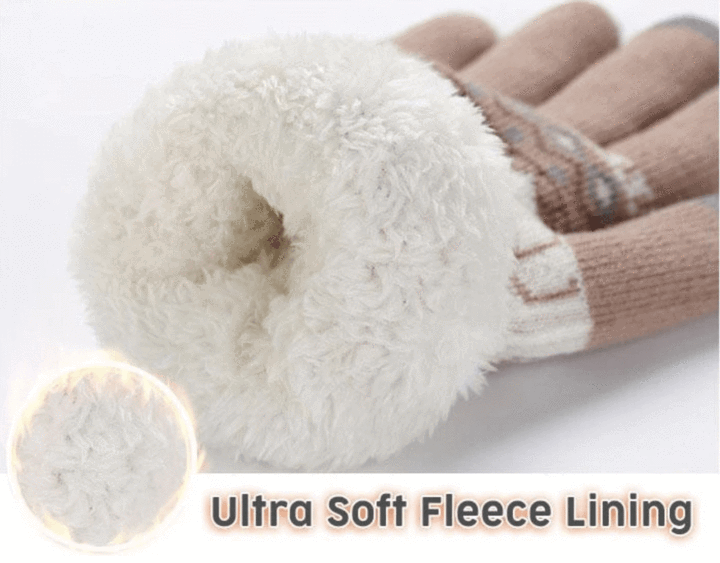 Extra-warm Fleece Touchscreen Gloves