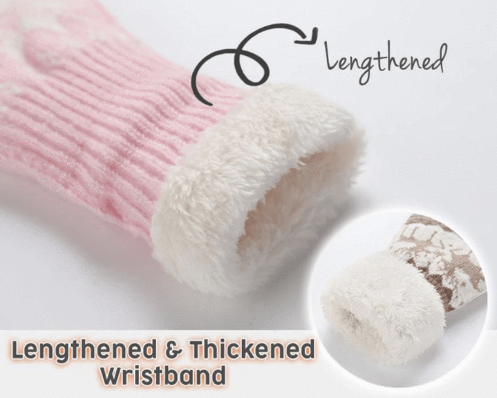 Extra-warm Fleece Touchscreen Gloves