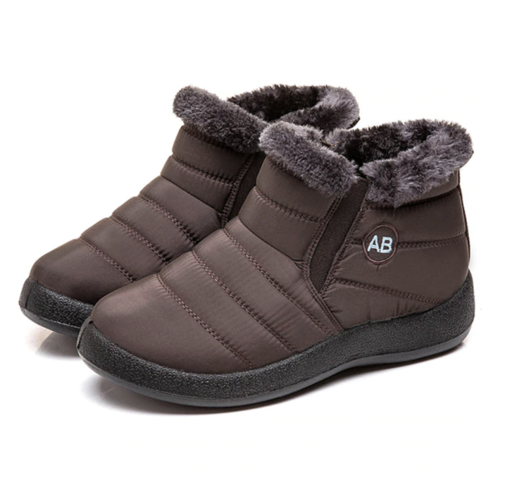 Women's Luxury Boots Winter Waterproof Anti-Slip Boots Mid & High