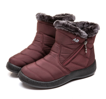 Women's Luxury Boots Winter Waterproof Anti-Slip Boots Mid & High