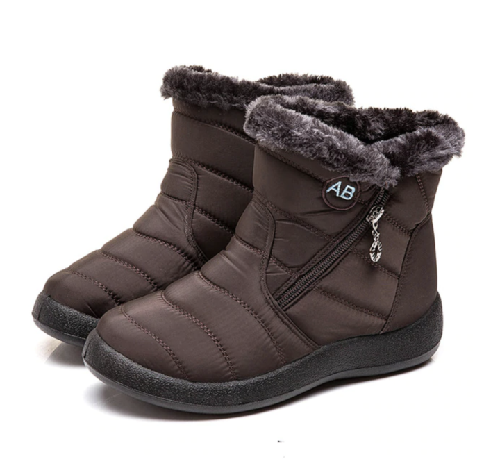 Women's Luxury Boots Winter Waterproof Anti-Slip Boots Mid & High