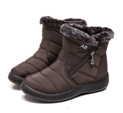 Women's Luxury Boots Winter Waterproof Anti-Slip Boots Mid & High