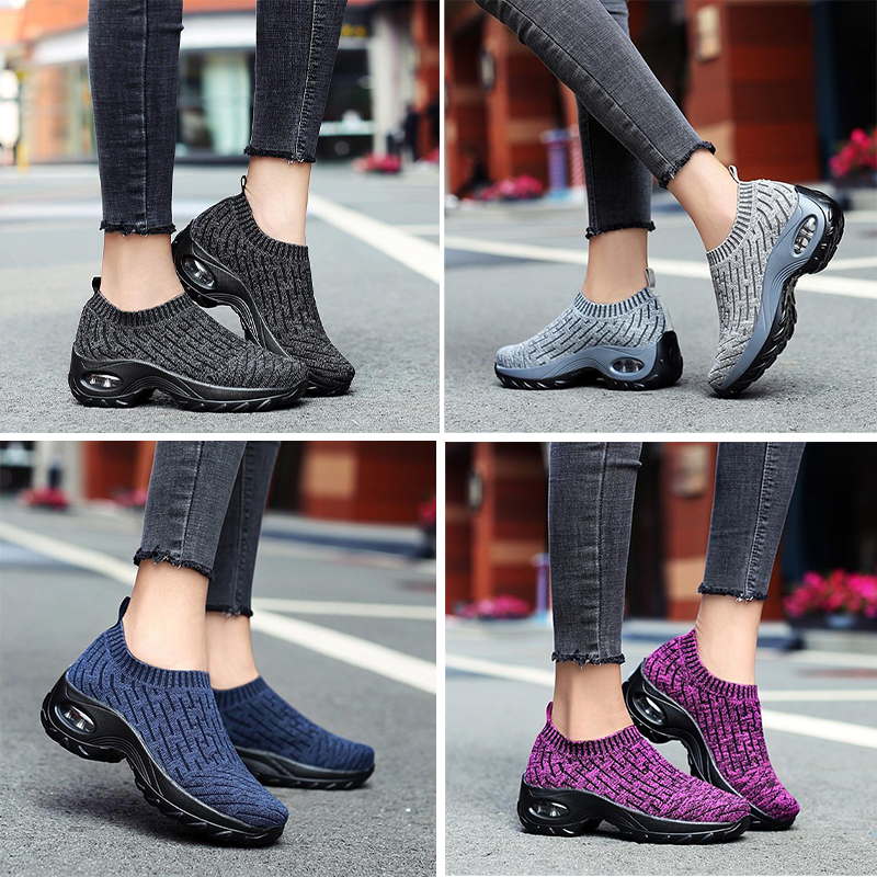 Women's Walking Shoes Sock Sneakers