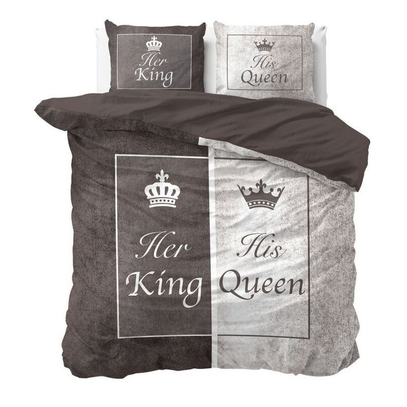 Her King & His Queen Bedding Set