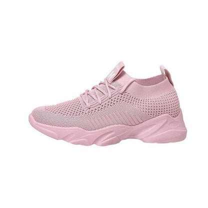 Women's Shoes - Fashion Women Air Mesh Fly-wire Sneakers
