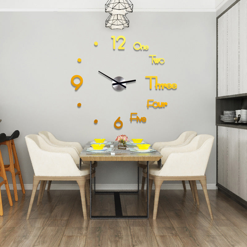3D Creative Wall Clock