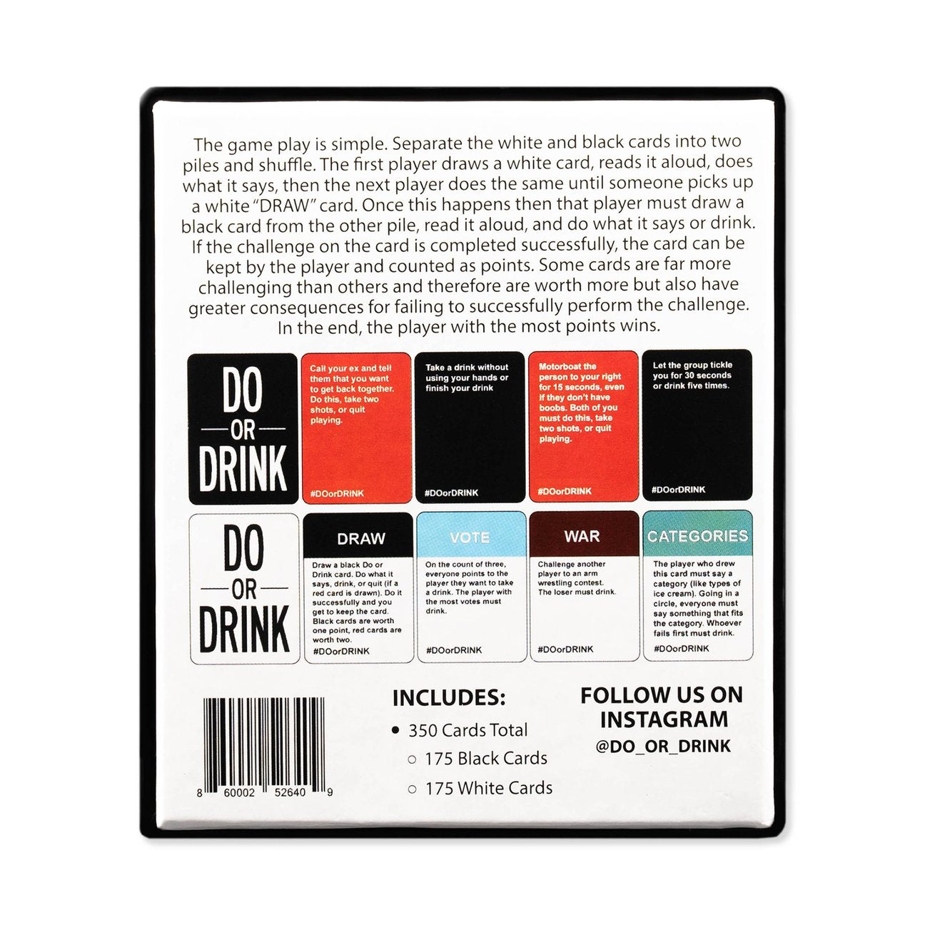 Do or Drink Card Game