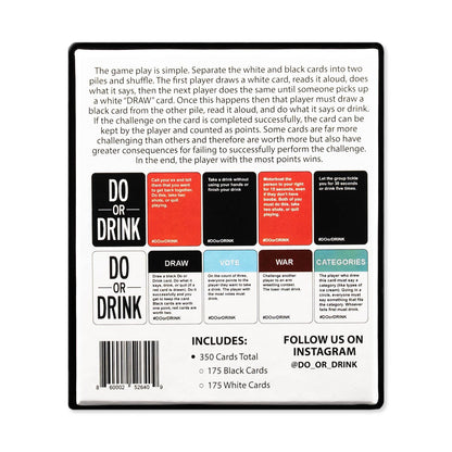 Do or Drink Card Game