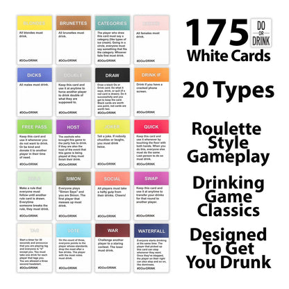 Do or Drink Card Game