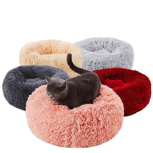 Silky Donut Cat Bed