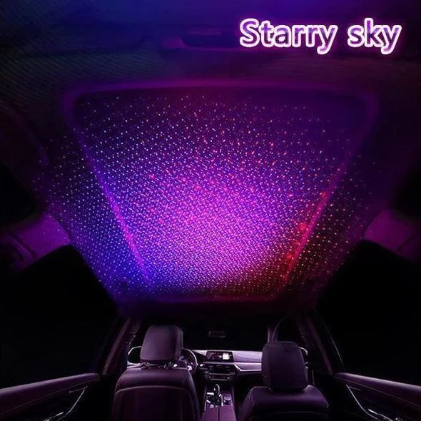 Plug and Play- Car and Home Ceiling Romantic USB Night Light! (Limited time offer $20)