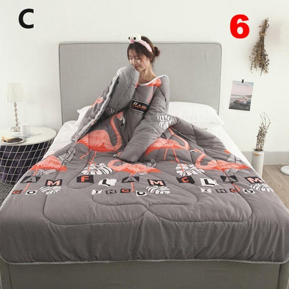 Lazy Quilt With Sleeves