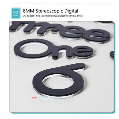 3D Creative Wall Clock