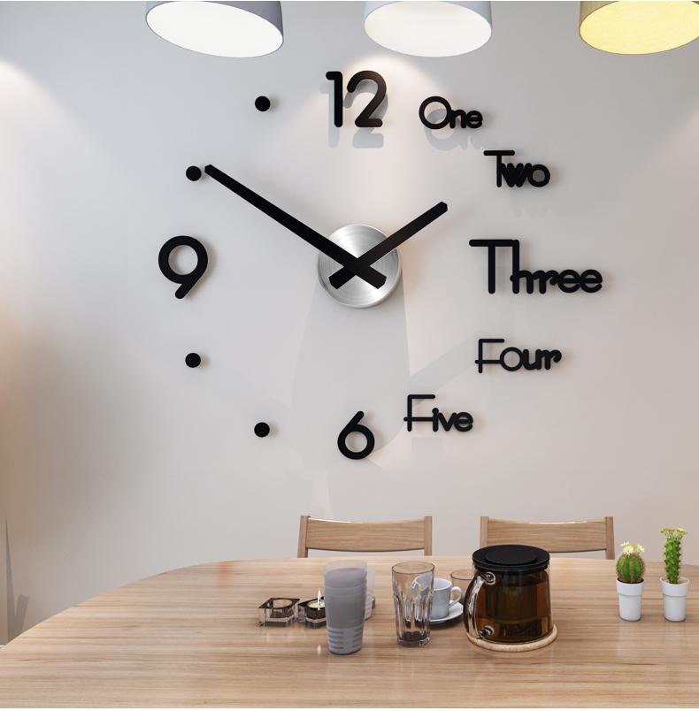 3D Creative Wall Clock