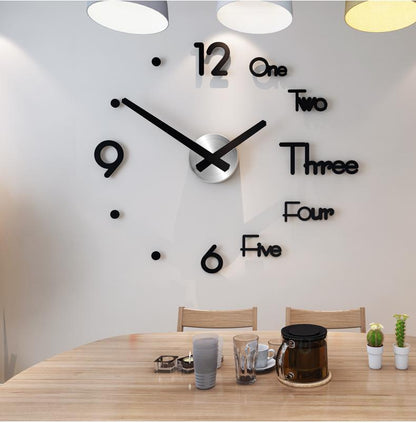 3D Creative Wall Clock
