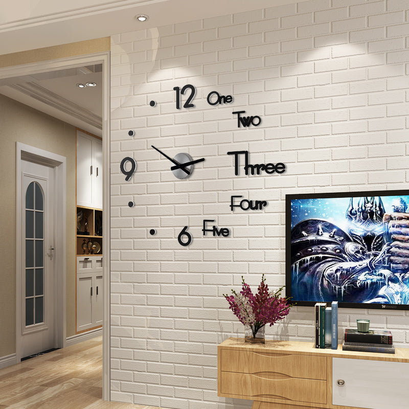 3D Creative Wall Clock