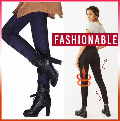 Thermal Winter Skinny Denim Jeans