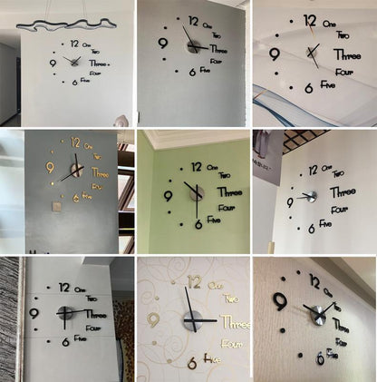 3D Creative Wall Clock
