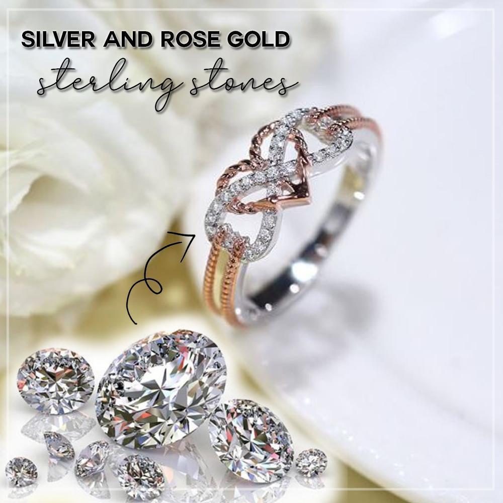 Love Infinity Zirconium Ring