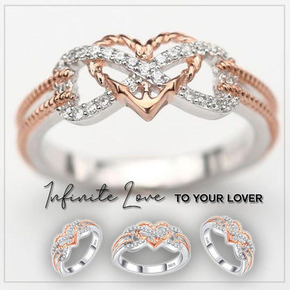 Love Infinity Zirconium Ring